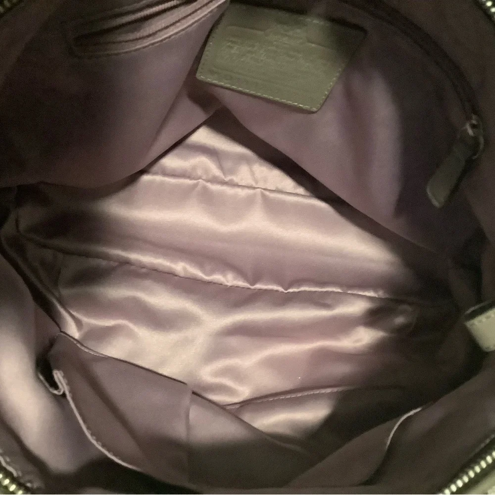 Coach Madison Flint Leather Pleated Satchel-NWT #D1182-17773 - Picture 10 of 12